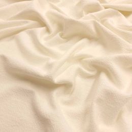 Premium Stone Washed Linen-Viscose | Ivory