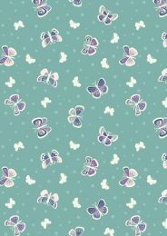 Fairy Nights Fabric | Butterfly Glow Teal