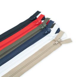 Lightweight Nylon Open End Zip Fasteners EXTRA LONG