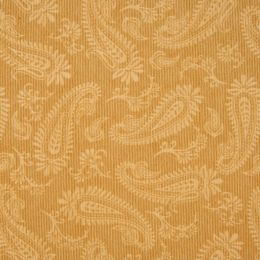 21w Embossed Needlecord Fabric | Ochre