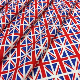 Cotton Print Fabric | Union Jack