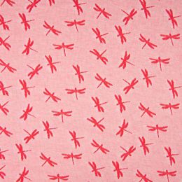 Jacquard Jersey Dragonfly | Red