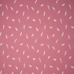 Stitch It Classic Cotton Fabric | Feathers Old Rose