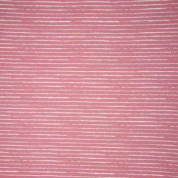 Stitch It Classic Cotton Fabric | Stripe Old Rose