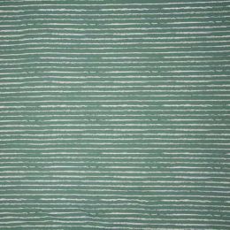 Stitch It Classic Cotton Fabric | Stripe Dusty Mint