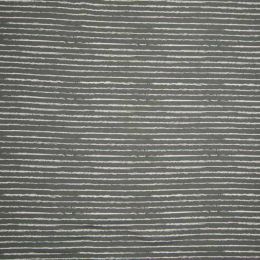 Stitch It Classic Cotton Fabric | Stripe Grey