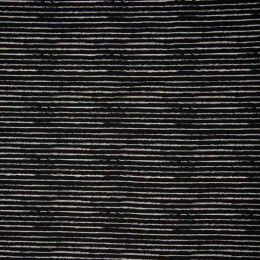 Stitch It Classic Cotton Fabric | Stripe Black