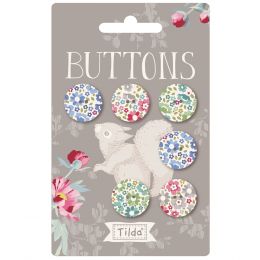 Woodland Tilda Covered Buttons 18mm