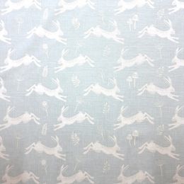 Lightweight Furnishing Fabric | Leaping Hare Duck Egg