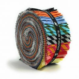 thumbnail image 2 of Robert Kaufman Kona Cotton New Pastel Jelly Roll Up | Emerald City Fabrics 2 of 13