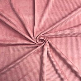 4.5w Cotton Corduroy Fabric - Washed | Pink
