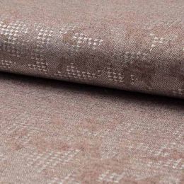 Foil Jersey Fabric 'Manilla' | Rich Sand