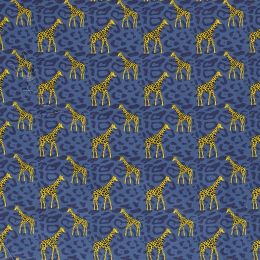 Cotton Print Fabric | Giraffe Royal
