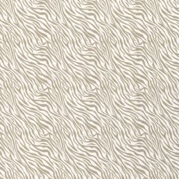 Cotton Print Fabric | Zebra Sand
