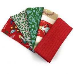 The 12 Days Of Christmas Fabric | Fat Quarter Pack 1