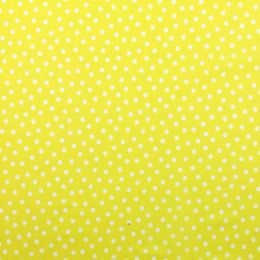 PU Printed Waterproof Raincoat Fabric | Spots Yellow