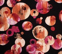 Viscose Jersey Fabric | Bubble Rust