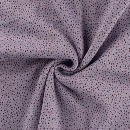 Luxury Sweatshirt Fabric | Gentle Dot Mauve