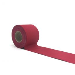 On A Roll 12m x 2.5" Strip | Plain Red Red Wine