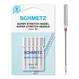 Schmetz Super Stretch Machine Needles (Non-Stick) | Sizes 75 - 90