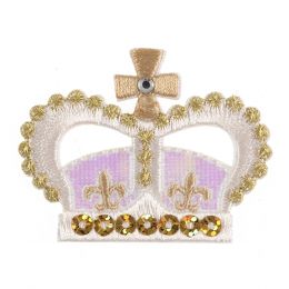 Crown Motif - Iron or Sew On