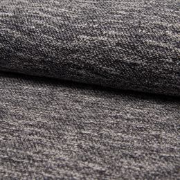 Jersey Fabric - Two Tone - Light Boucle Texture | Navy