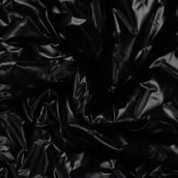 Quilted Coating Fabric | Fabrizio Black