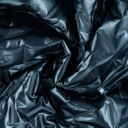 Quilted Coating Fabric | Fabrizio Ice Blue