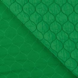 Quilted Coating Fabric | Soft Silvio Emerald
