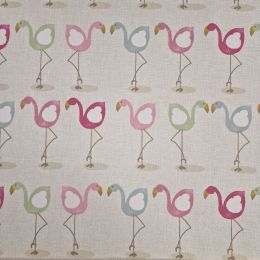 Lightweight Furnishing Fabric | Flamingos