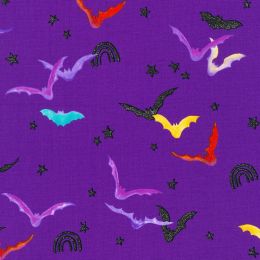 Robert Kaufman Fabric | Wishwell: Bat-tastic
