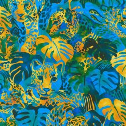Robert Kaufman Fabric | Midnight In The Jungle 21968-71