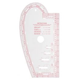 Curved Ruler | Arm, Hip & Neckline | Imperial & Metric