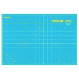 Cutting Mat Aqua, Inch & CM Scale, 12" x 17" | Olfa