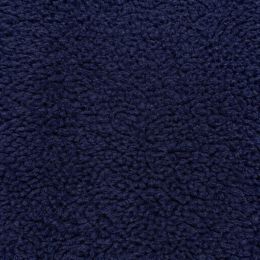Sheep / Sherpa Fur Fabric | Navy