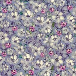 Cotton Lawn Digital Print | Floral Design