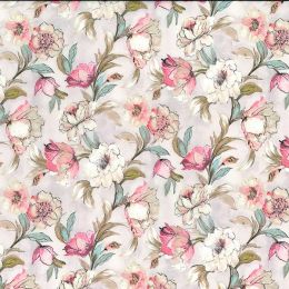 Cotton Lawn Digital Print | Floral Design