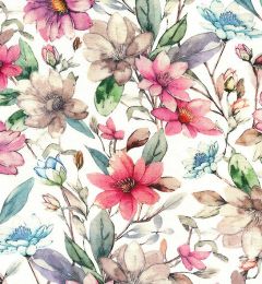 Viscose & Linen Digital Print Fabric