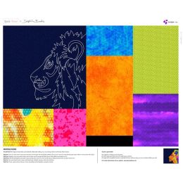 On Safari By Delphine Brooks | Lion