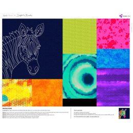 On Safari By Delphine Brooks | Zebra