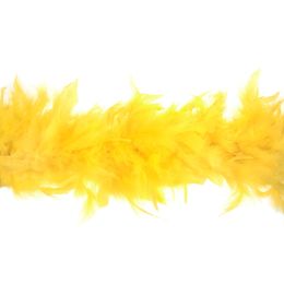 Marabou Boa, 1.8m x approx 12cm | Yellow