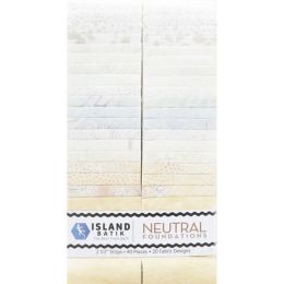 Island Batik Fabric Strip Pack | Neutral Foundations