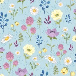 Queen Bee Fabric | Garden Florals