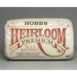 Hobbs Heirloom Washable Wool Wadding | 90" x 108" - Queen