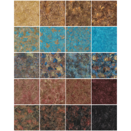 Island Batik Fabric Strip Pack | Rustic Riches