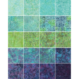 Island Batik Fabric Strip Pack | Essence