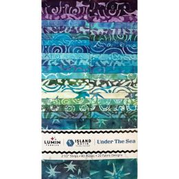 Island Batik Fabric Strip Pack | Under The Sea