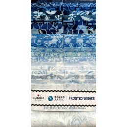 Island Batik Fabric Strip Pack | Frosted Wishes