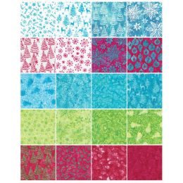 Island Batik Layer Cake, 10in Squares | Bright Tidings