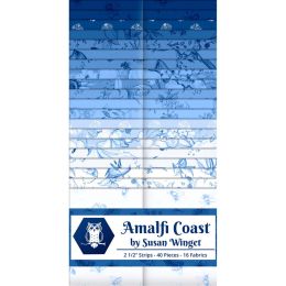 White Owl Textiles Fabric Strip Pack | Amalfi Coast